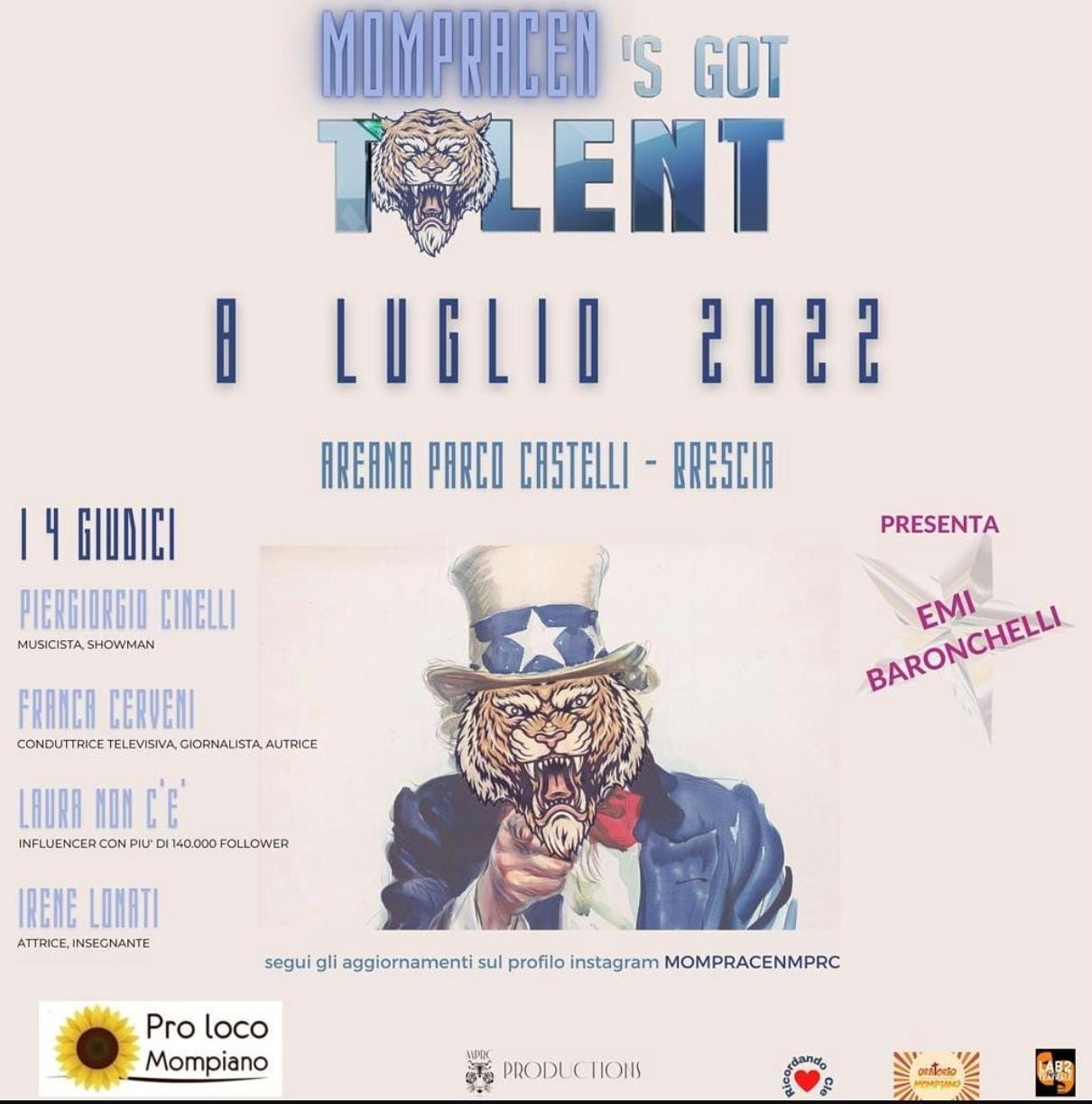 Locandina Mompracen's Got Talent 2022