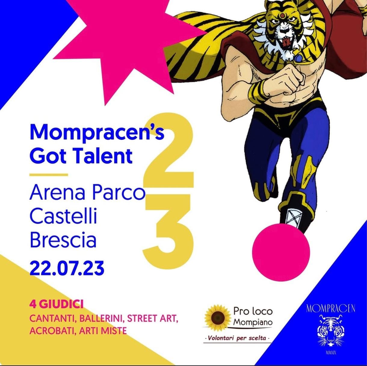 Locandina Mompracen's Got Talent 2023