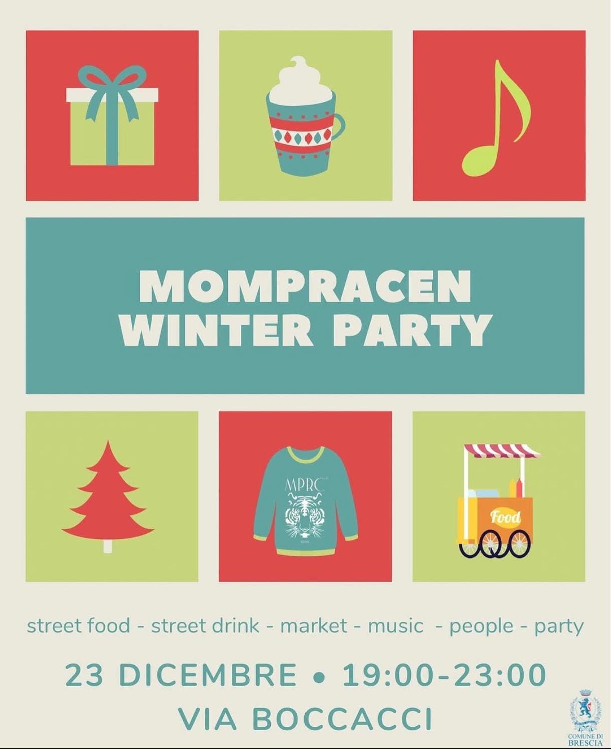 Locandina Mompracen Winter Party 2022