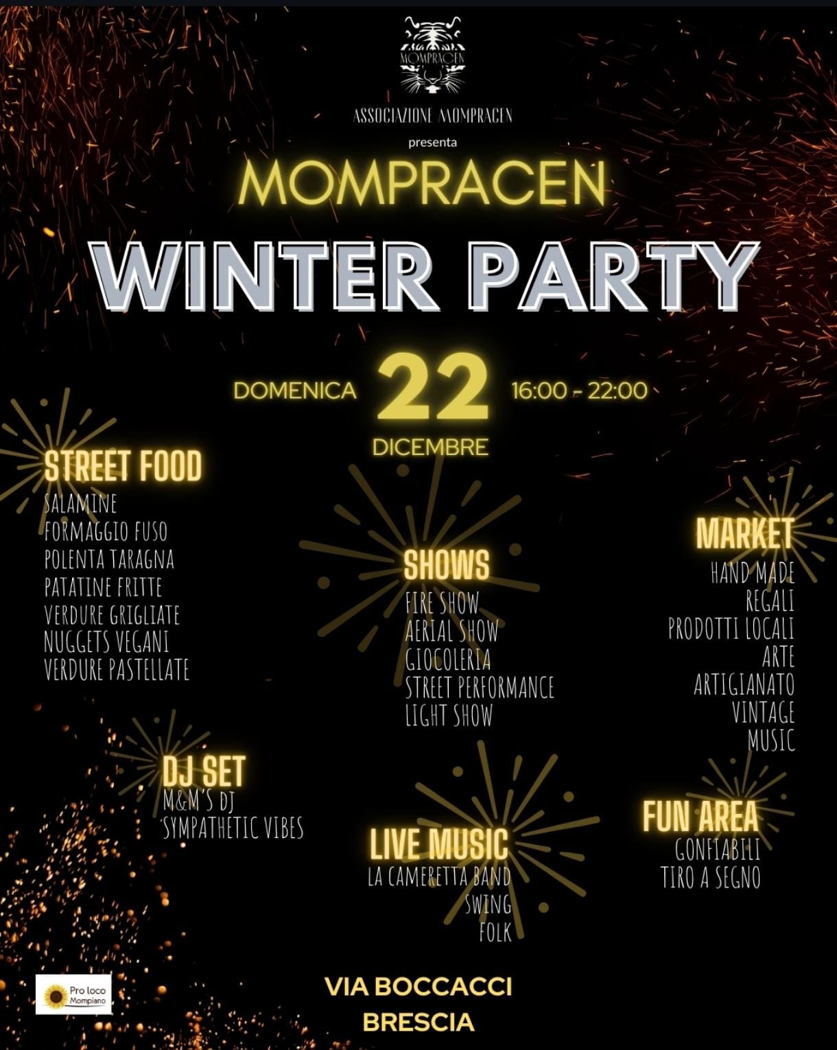 Locandina Mompracen Winter Party 2024
