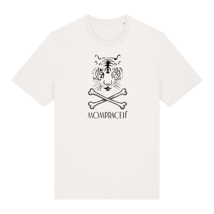 T-shirt Mompracen con tigre e ossa incrociate — shop ufficiale