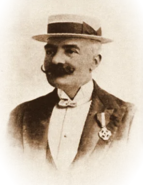 Ritratto fotografico di Emilio Salgari